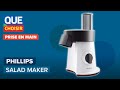 Philips salad maker le robot qui tranche rpe et coupe en julienne i ufc que choisir