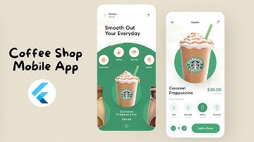 Coffee App UI Flutter || Coffee Shop App Flutter