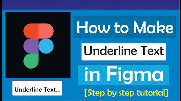 How to Make Underline Text in Figma