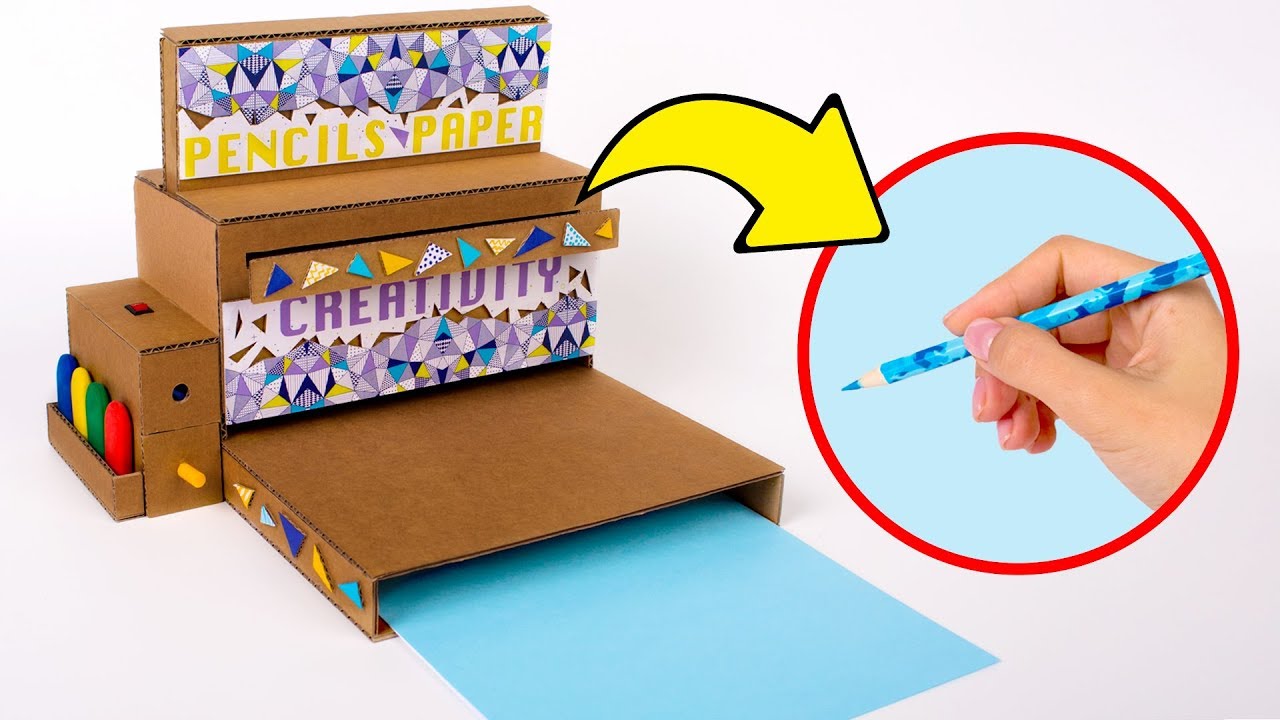 DIY faire un carton à dessin 