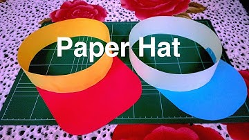 How to make paper hat / DIY