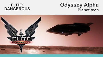 Elite Dangerous Odyssey: new planet tech