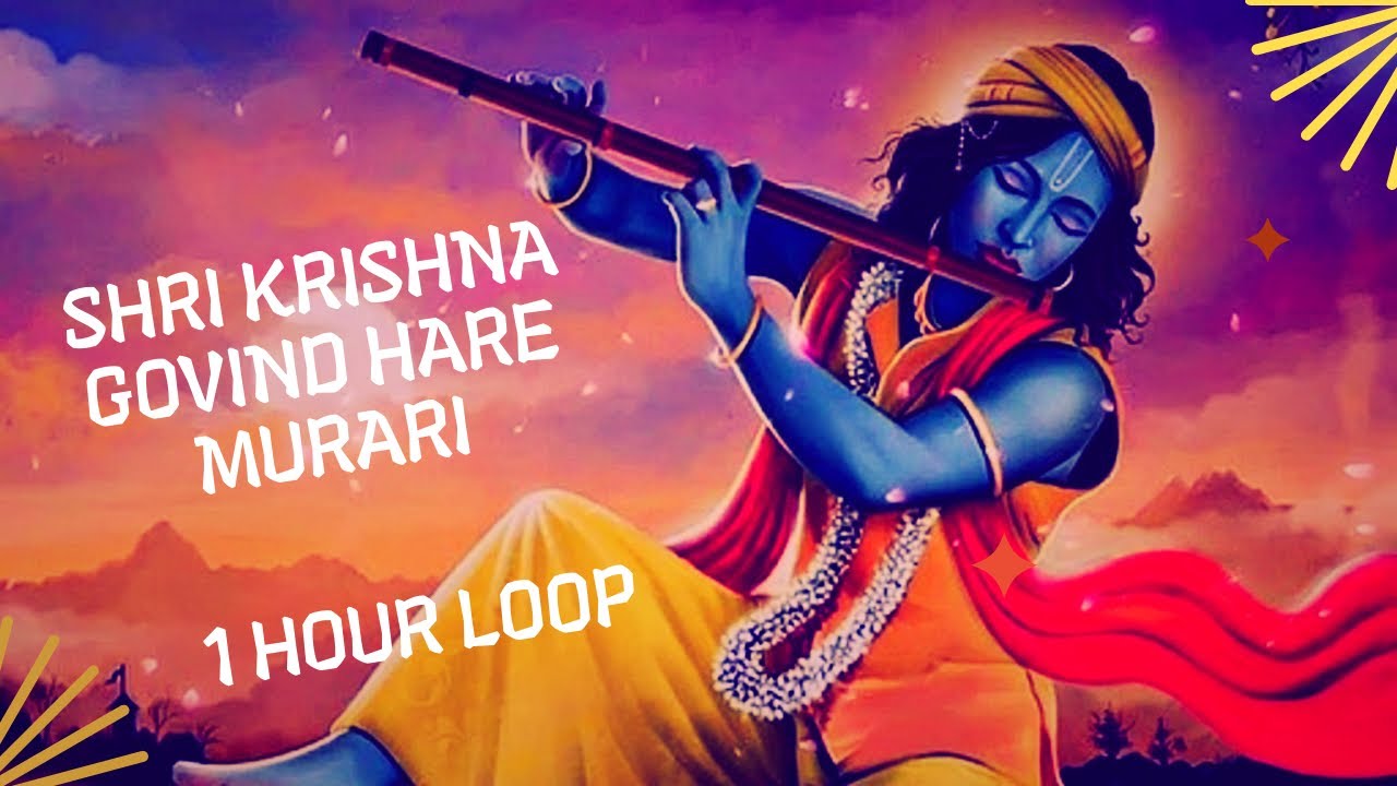 1 HourShri Krishna Govind Hare Murari  Jubin Nautiyal  1 Hour Loop