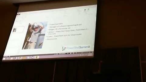 Windows System Internals with PowerShell - Adam Driscoll - PowerShell Summit 2014