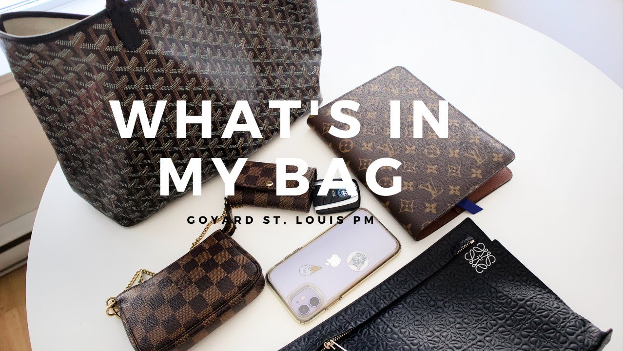 GOYARD ST. LOUIS TOTE  4 YEAR REVIEW, WEAR & TEAR 