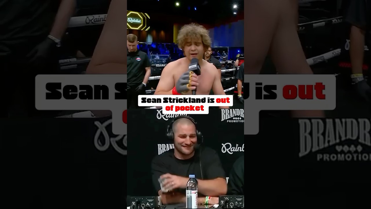 Sean Strickland Was OUT OF POCKET at Adin Event 🤯