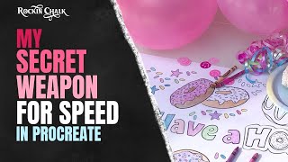 My Secret Weapon for Speed in Procreate: Learn How to Design Your Own Original Custom Stamp Brushes