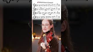 Which One is Correct? 🎻 Guess the Notes