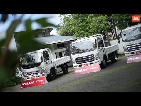 Camiones Forland llegan a Costa Rica