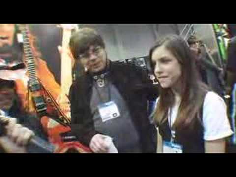 Elliot Easton From THE CARS At Dean Guitars NAMM 2008