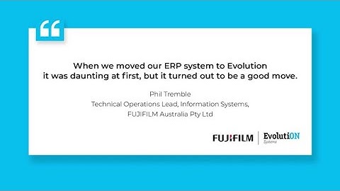 Fujifilm Australia’s Journey to IBM i on the Cloud with Evolution Systems