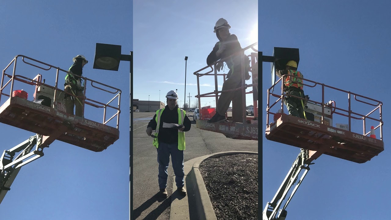 Parking Lot Light Repair Topeka Kansas Lawrence CWC Electric, LLC