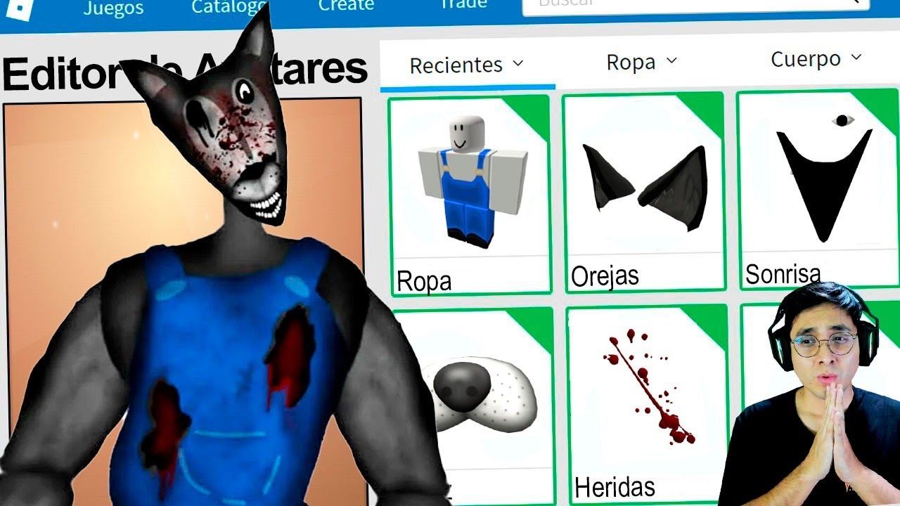 CREAMOS EL PERFIL DE BIG BAD WOLF de THREE LITTLE PIGS en Roblox