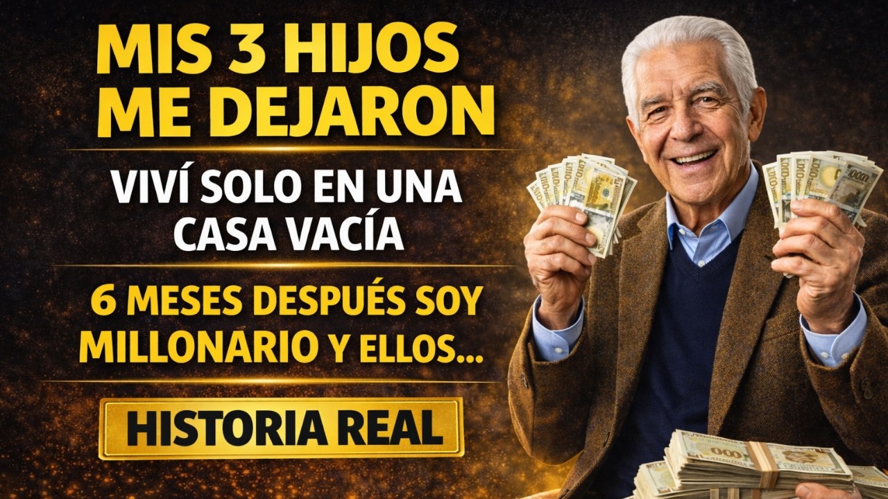 Mis 3 Hijos Me Dejaron Solo… 6 Meses Después Rogaban Volver