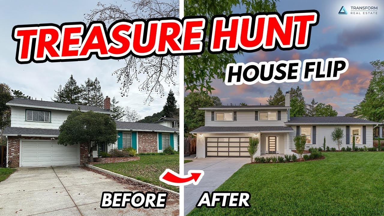 Переделка дома в стиле «охоты за сокровищами» до и после — переделка двухуровневого дома до и после