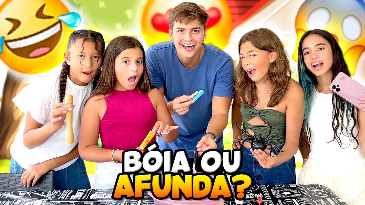 DESAFIO DO BÓIA OU AFUNDA NA MANSÃO SCRIBEL • Helena Vidal •