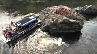 Jumping off Sturgeon Rock!  Hells Canyon by Killgore Adventures 1,127 views 7 years ago 59 seconds