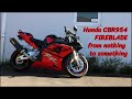 Honda fireblade full bike build