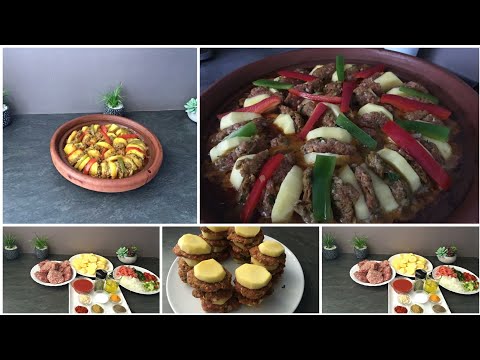 recette-rif//-tajine-kefta-pomme-de-terre(-je-teste-le-tajine-pour-voir-s'il-est-bien-réparé)
