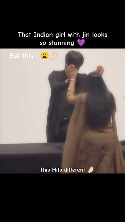 Indian girl in Jin fan meeting in salwar suit