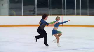 Sofia Jarmoc & Luke Witkowski | Junior Pairs Short Program | 2026 Midwestern Sectional Singles - U.S