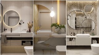 Top 100 Small Bathroom Design Ideas 2024 | Bathroom Mirrors Ideas | Modern Bathroom Tiles Design