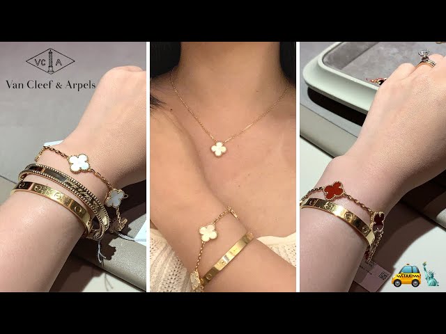 Shop Van Cleef & Arpels Jewelry, Alhambra, Frivole & Perlee