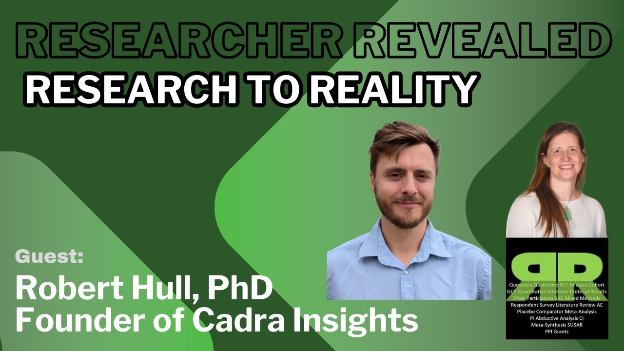 RRS3E1 Robert Hull (PhD): how to convert research into reality through evaluation and implementation