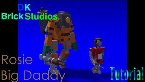 How to BUILD a LEGO ROSIE BIG DADDY from BIOSHOCK