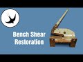 Metal Shear Overhaul / Restoration (Bench shear) Swallow Forge