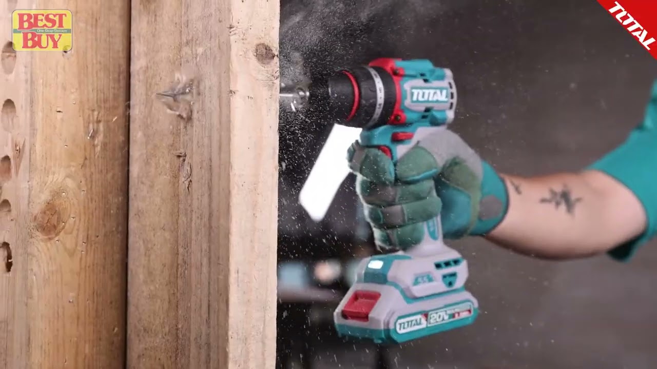 Total Compact Brushless Cordless Impact Drill Tidli20558 - YouTube