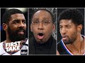 Stephen A.: Kyrie Irving & Paul George will be the most scrutinized players this season | First Take