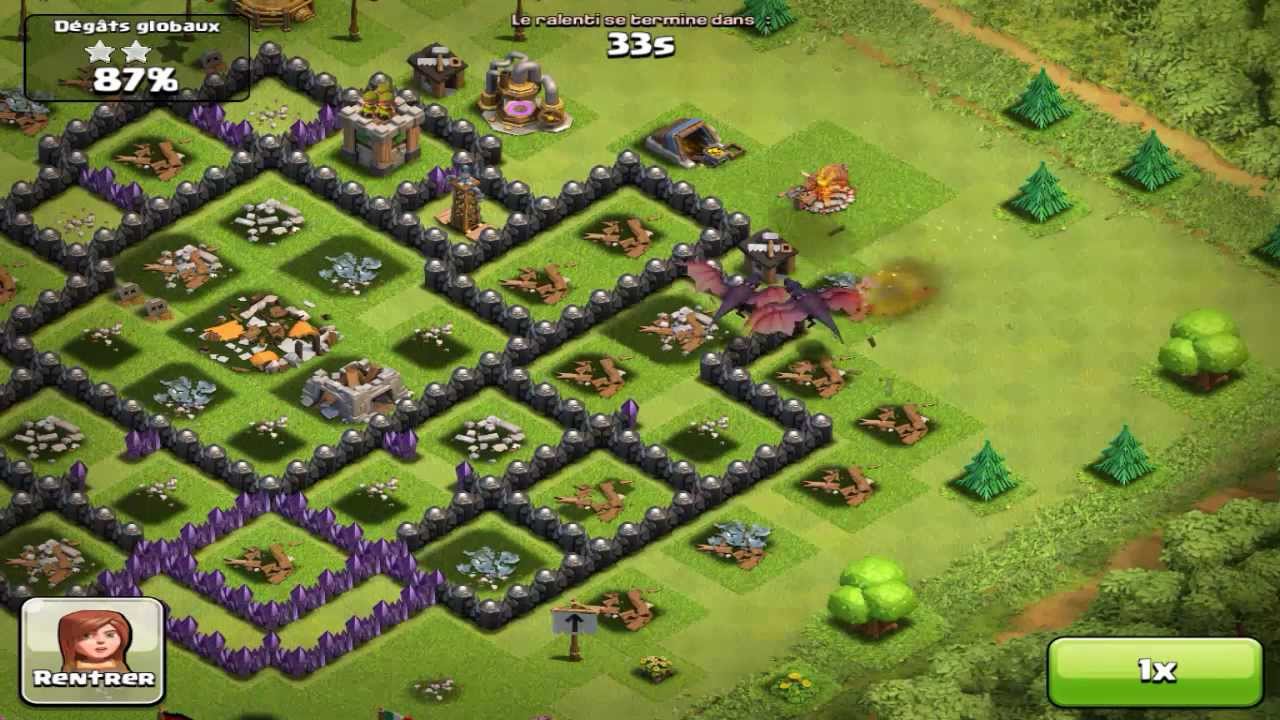 HDV 7 avoir de l'or et de l'elixir noir très rapidement / TH7 gold