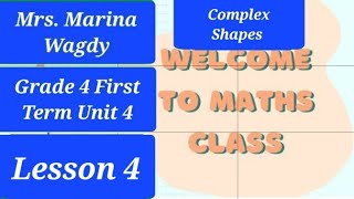Math Grade 4 First Term Unit 4 Lesson 4 Odd Shapes
