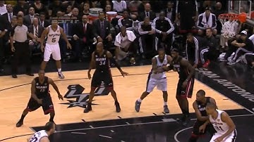 LeBron James Block on Tim Duncan | Finals Gm4 13.06.13