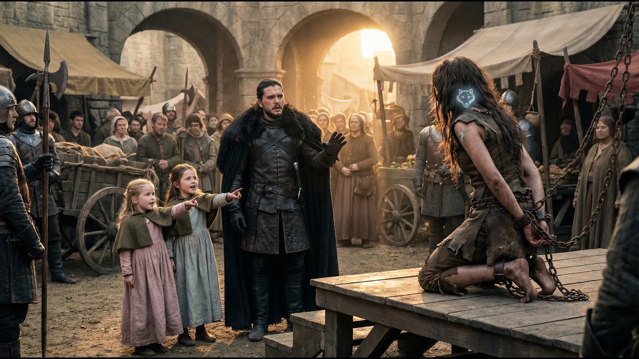 Sus hijas señalaron a la omega encadenada y dijeron: «Esa de ahí» —y el Rey Alfa se quedó paralizado