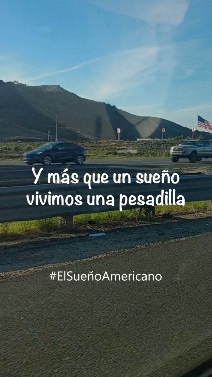 Y más que un sueño vivimos una pesadilla #elsueñoamericano