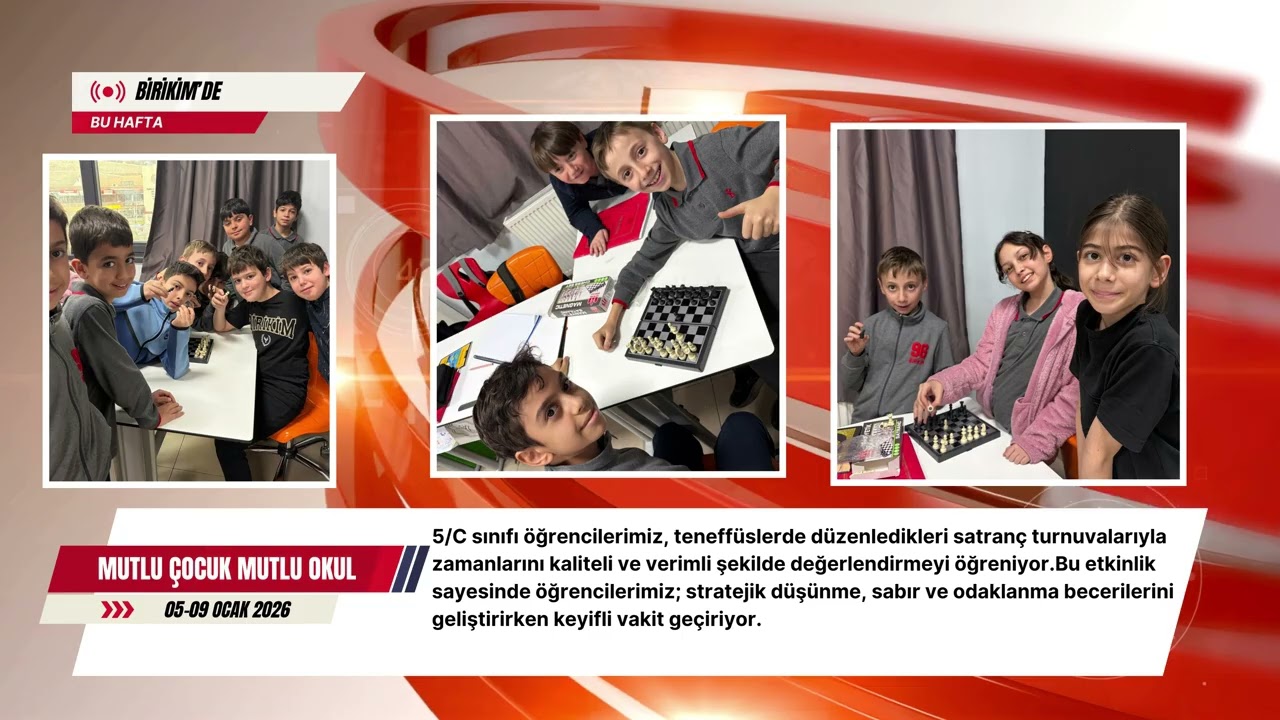 05- 09 Ocak 2026 Haftalık Bülten