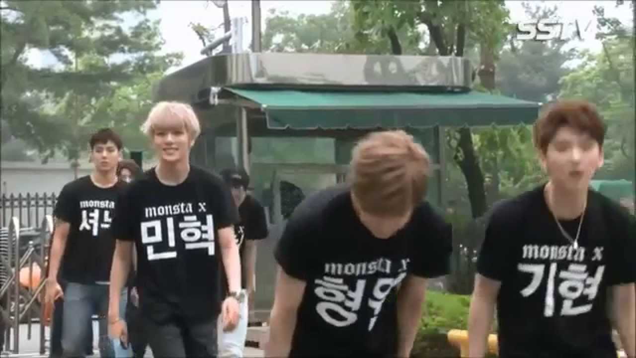 150515 MONSTA_X Music Bank first attendance