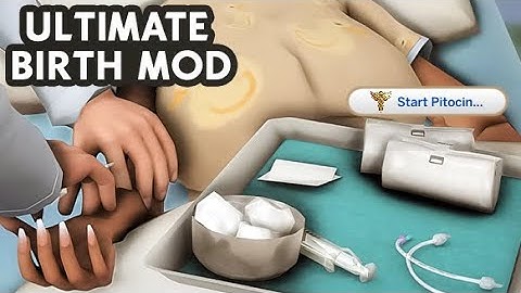 NEW! Pregnancy Checkups, Pap Smears, Blood Tests and MORE ... (Sims 4 Realistic Childbirth Update)