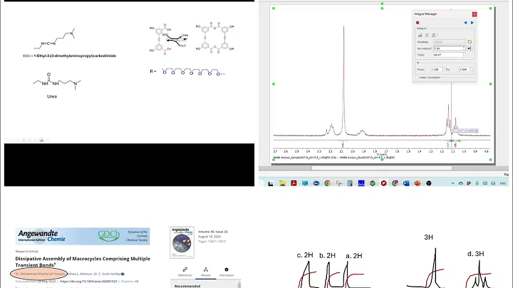 How to calculate conversion or concentration of compound by NMR with Internal Standard?