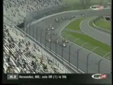2000 USAC Silver Crown wreck at Nazareth (Saturday Night Thunder)