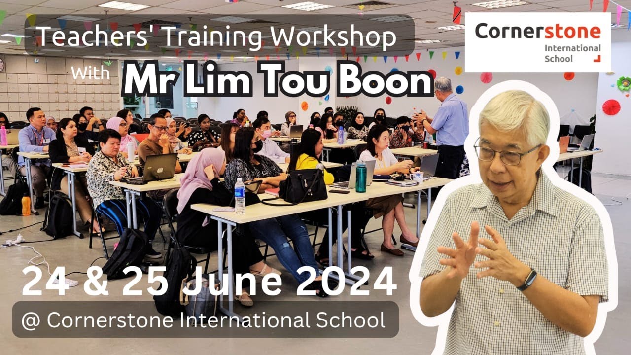 Teachers' Training Workshop @ Cornerstone International School - YouTube