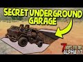 SECRET UNDERGROUND GARAGE (Underground Base Build #1) in ALPHA 17 | 7 Days to Die (2019 Alpha 17.1) SECRET UNDERGROUND GARAGE (Underground Base Build #1) in ALPHA 17 | 7 Days to Die (2019 Alpha 17.1)