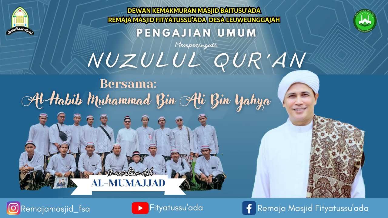Tabligh Akbar Memperingati Malam Nuzulul Qur'an 1444 H | Al Habib ...