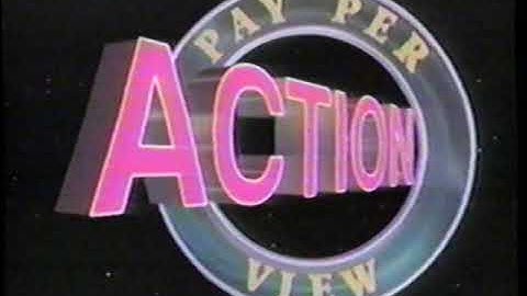 1993 Action Pay Per View "Prepare yourself for an awesome experience" TV Commercial