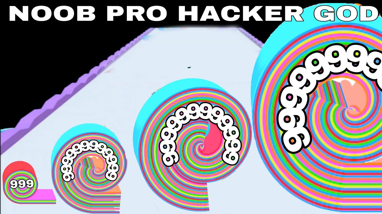 NOOB VS PRO VS HACKER VS GOD   in Roll Layers!