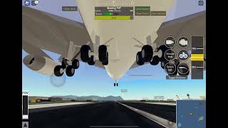 B747 butter landing