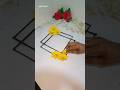 Beautiful paper wall hanging craft | room decor ideas #youtubeshorts #viralshort #wallhanging #diy
