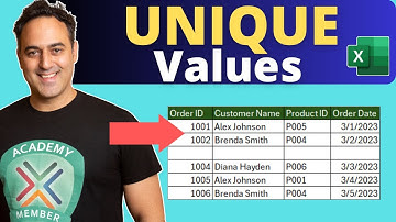Excel Tricks: How to Find Unique Values in Microsoft Excel